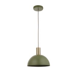 Harbour Studio Lorenzo Matt Metal & Pvc Green Ceiling Light - thumbnail 6