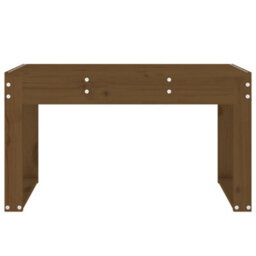 Berkfield Garden Bench Honey Brown 80X38X45 Cm Solid Wood Pine - thumbnail 3