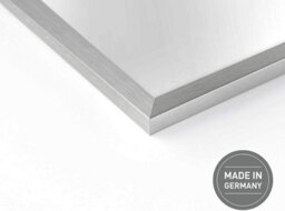 Nielsen Armfield Metal Rectangle Wall Mirror Large, Matt Silver, 70 X 170Cm - thumbnail 2