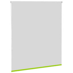 Berkfield Durable Roller Blind Blackout Leaves Green 125X175 Cm Fabric Width 121.6 Cm Polyester - thumbnail 4