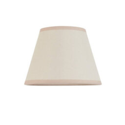 Luminosa Lighting Luminosa Bibury Natural Ash Wall Light With Vintage White Fabric Ivy Shade 20Cm B22 - thumbnail 7