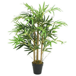 Vidaxl Artificial Bamboo Tree 500 Leaves 80 Cm Green - thumbnail 1