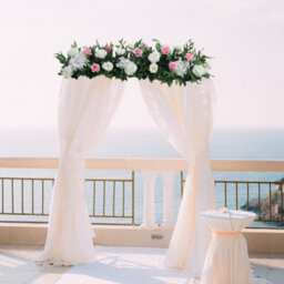 Living And Home Pink Artificial Flower Fake Rose Bouquet For Home Wedding Decor Arch Table Centerpieces - thumbnail 3