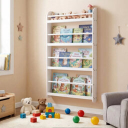 Space-Saving Behind The Door Book Storage Cabinet - thumbnail 3