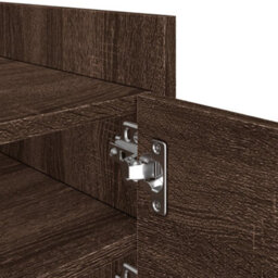 Berkfield Tv Cabinet Brown Oak 80X35X40 Cm Engineered Wood - thumbnail 9