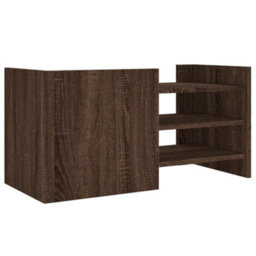 Berkfield Tv Cabinet Brown Oak 80X35X40 Cm Engineered Wood - thumbnail 6