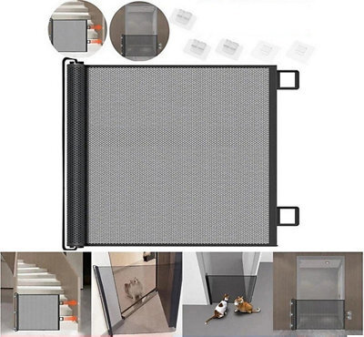 Folding Retractable Pet & Baby Safety Gate - image 1