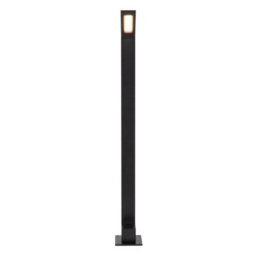 Lucide Lawford Bollard Light - Led 3000K Ip54 - Black - thumbnail 3