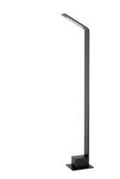 Lucide Lawford Bollard Light - Led 3000K Ip54 - Black - thumbnail 2