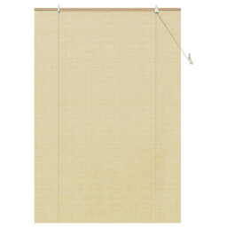 Walplus Window Blinds & Shades With Curtains Manual Natural Bamboo - thumbnail 2