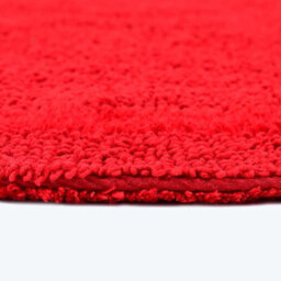 Homescapes Luxury Reversible Round Bath Mat - Red - thumbnail 5