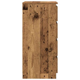 Berkfield Sideboard Old Wood 37.5X35X76 Cm Engineered Wood - thumbnail 7