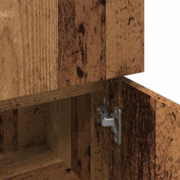 Walplus Bathroom Cabinet Old Wood 30X30X95 Cm Engineered Wood - thumbnail 9