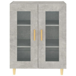 Vidaxl Sideboard Concrete Grey 69.5X34X90 Cm Engineered Wood - thumbnail 5