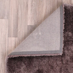 Grey Plain Shaggy Luxurious Sparkle Easy To Clean Handmade Rug For Dining Room Bedroom And Living Room-120Cm X 170Cm - thumbnail 6