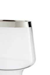 Orsina Glass Vase With Curved Silhouette For Home Decor, Transparent Small Flower Vase, Ideal For Shelves, & Mantel - thumbnail 3