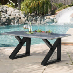 Living And Home Set Of 2 Black Industrial Metal Furniture Legs Table Legs For Diy Bench Coffee Dining Table H 40 Cm - thumbnail 2