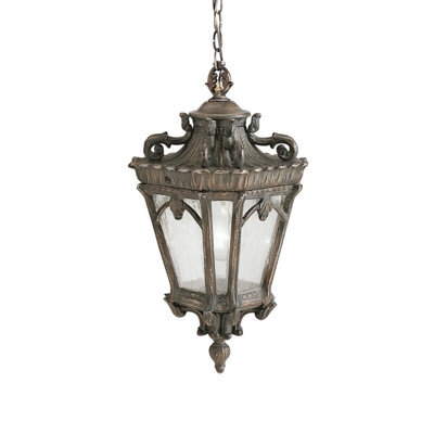 Londonderry Outdoor Ip44 3-Bulb Led Chain Lantern Light - Stylish And Durable