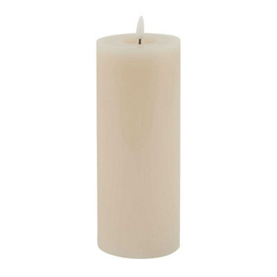 Hill Interiors Luxe Collection Melting Electric Candle Taupe (23Cm X 9Cm X 9Cm) - image 1