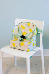 Baby To Love Easy Up Toddler Feeding Booster Seat  Happy Lemon - thumbnail 3