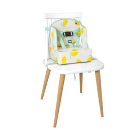 Baby To Love Easy Up Toddler Feeding Booster Seat  Happy Lemon