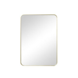 Melody Maison Gold Curved Framed Wall Mirror 70Cm X 50Cm - thumbnail 7
