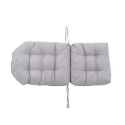 Living And Home Light Grey Garden Chair Seat Pad Cushion Waterproof Outdoor Bench Swing Chair Seat Cushion For Indoor Outdoor 125Cm L X 53Cm W - thumbnail 6