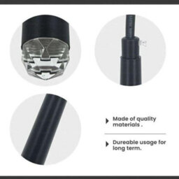 Modern Cone Shape Ceiling Pendant Light Black Aluminium Gu10 Base Cylindrical Droplight Suspension Hanging Lamp - thumbnail 4