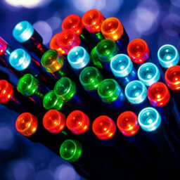 HSD 200 Led Multicolour String Lights (19.9M) - Battery Fairy Lights For Christmas, Weddings, And Home Decor