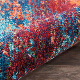 Abstract Rug, 6mm Thick Stain-Resistant Graphics Rug, Modern Rug For Bedroom, Living Room, & Dining Room-239Cm (Circle) - thumbnail 7