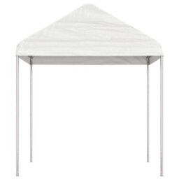 Walplus Gazebo With Roof White 4.46X2.28X2.69 M Polyethylene - thumbnail 3