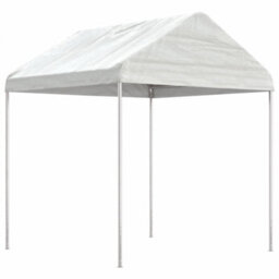 Walplus Gazebo With Roof White 4.46X2.28X2.69 M Polyethylene - thumbnail 2