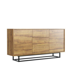 Creative Furniture Vista Loft Sideboard 140Cm - Dark Oak - thumbnail 8