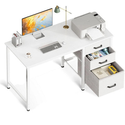Coleshome Computer Desk With Drawers - image 1
