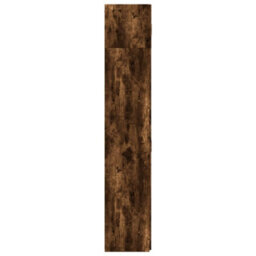 Berkfield Storage Cabinet Smoked Oak 70X42.5X225 Cm Engineered Wood - thumbnail 7