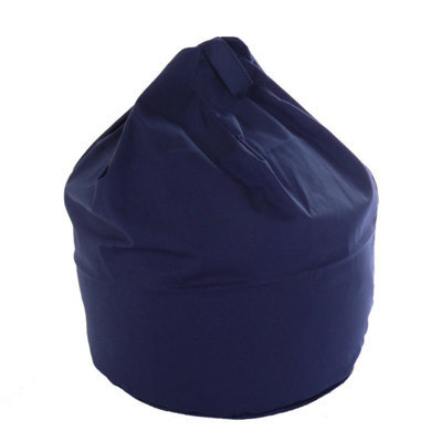 Bean Lazy Cotton Twill Navy Blue Bean Bag Child Size