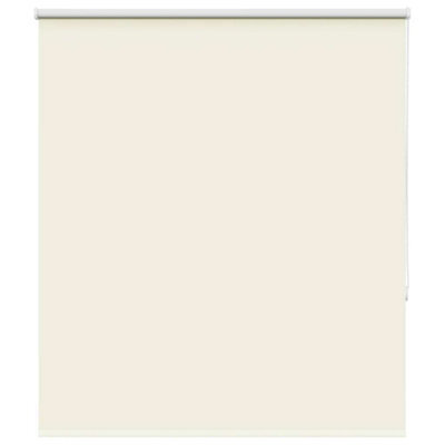 Berkfield Roller Blind Blackout Off White 125X175 Cm Fabric Width 121.6 Cm Polyester - image 1