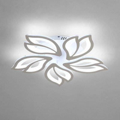 65W Modern Led Ceiling Light Flower Led Chandelier Indoor Lamp Living Room 6500K - image 1