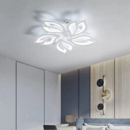 65W Modern Led Ceiling Light Flower Led Chandelier Indoor Lamp Living Room 6500K - thumbnail 9