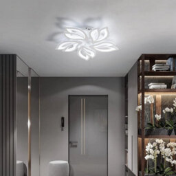 65W Modern Led Ceiling Light Flower Led Chandelier Indoor Lamp Living Room 6500K - thumbnail 7