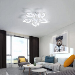 65W Modern Led Ceiling Light Flower Led Chandelier Indoor Lamp Living Room 6500K - thumbnail 4