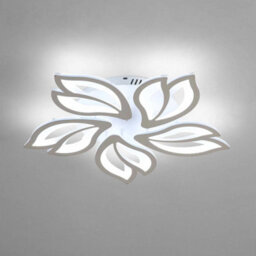 65W Modern Led Ceiling Light Flower Led Chandelier Indoor Lamp Living Room 6500K - thumbnail 1