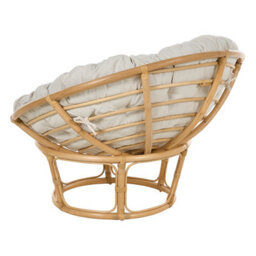 Beliani Garden Chair Salvo Rattan Natural - thumbnail 6