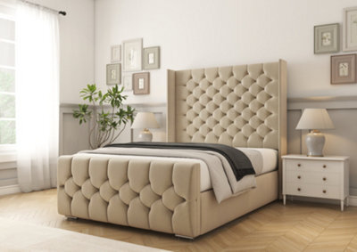 Comfort Beds Monte Carlo Almond Conistan Bed Frame - image 1