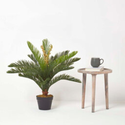 Homescapes Artificial Green Handcrafted 'sago Palm' Cycas Plant With Pot, 75 Cm - thumbnail 6