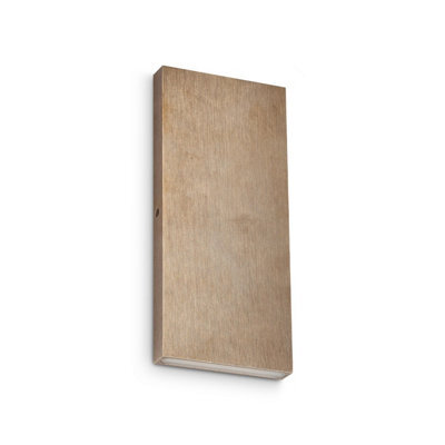 Ideal Lux Luminosa Post-It Outdoor Up Down Wall Lamp Brass 2X Led 620Lm 3000K Ip65 - Driver Required - image 1