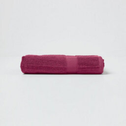 Homescapes Turkish Cotton Bath Towel, Burgundy - thumbnail 2