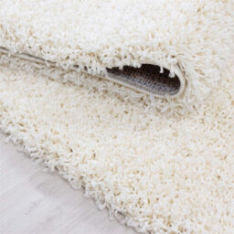 Abaseen 120X170Cm Cream Cosy Shaggy Rug, Rectangular Extra Soft Touch 5Cm Heavy Thick Pile, Modern Area Rug Livings & Bedroom - thumbnail 3