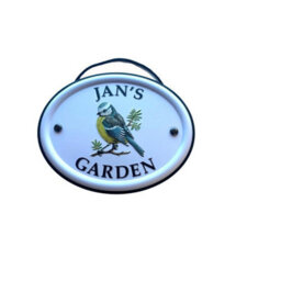 Mulberry Studios Decorative Bird Garden Sign - Jan's Garden