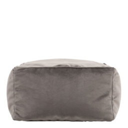 icon Kingston Classic Velvet Bean Bag Chair & Pouffe Charcoal Grey Bean Bag Chair - thumbnail 7